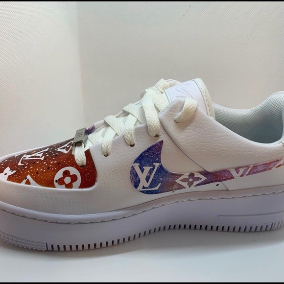 Nike AF 1 Sage “Louis Vuitton Galaxy” - Picture 4 of 10